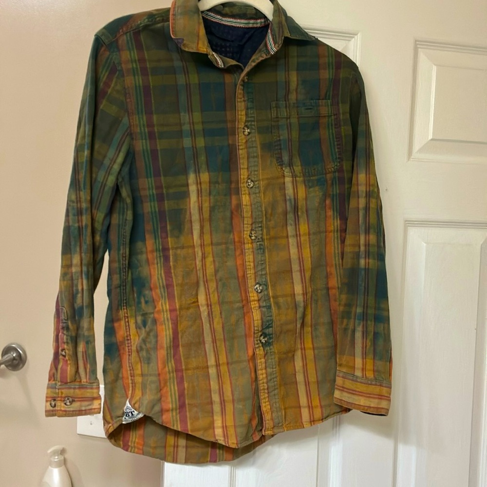 BT Luxury Vintage Flannel Button Down